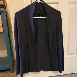 Cable & Gauge Dark Gray Knit Cardigan